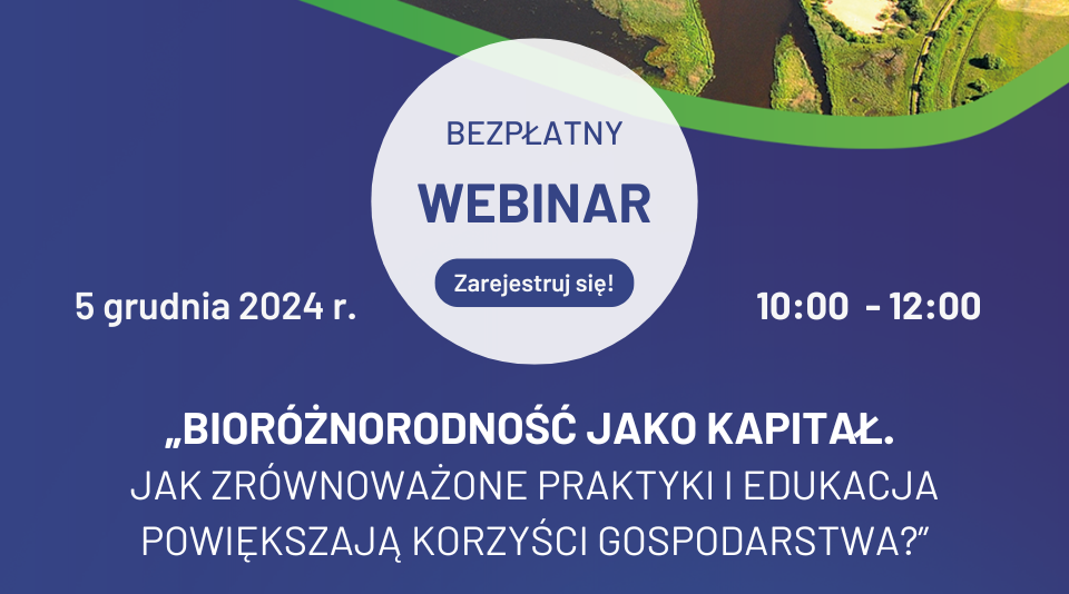 Weź udział w bezpłatnym webinarze!